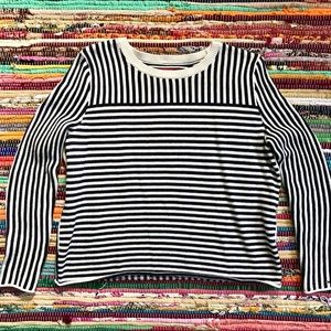 Tommy Hilfiger ~ Stripe sweater navy white
